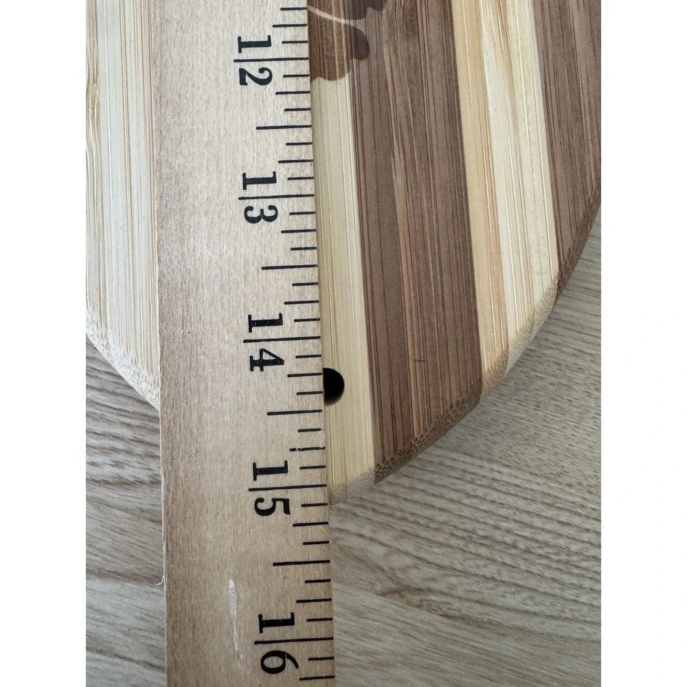 Tropical Bamboo Hafa Adai Surfboard Cutting Board Hibiscus Coastal Kitchen Decor